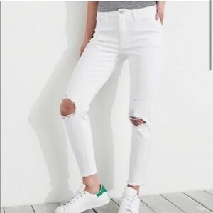 Hollister High Rise Super Skinny Crop Jeans